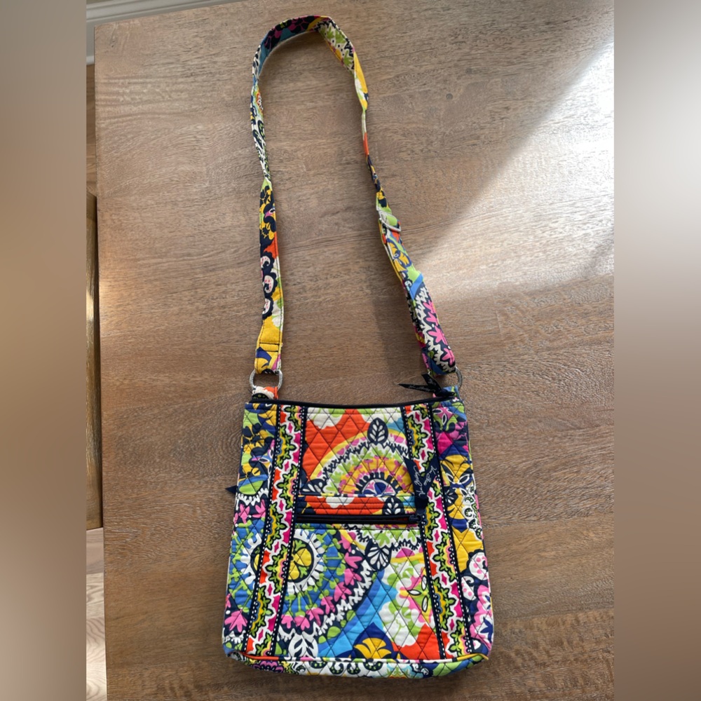 Vera Bradley Multicolored Flower Crossbody Bag